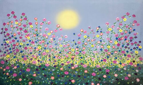 The Happiness Factor by Dorothea Sandra, Painting for Sale on Select