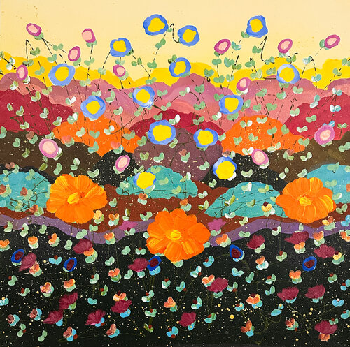 Color Me Inspired by Dorothea Sandra, Painting for Sale on Select