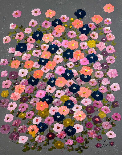 Romance And Flowers by Dorothea Sandra, Painting for Sale on Select