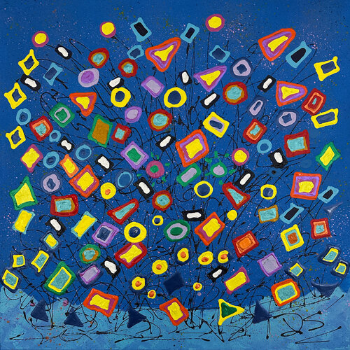 Joyful Humanity by Dorothea Sandra, Painting for Sale on Select