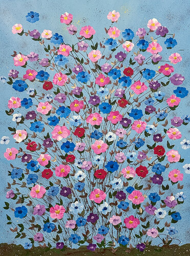 Healing With Happiness von Dorothea Sandra, Malerei kaufen auf Select