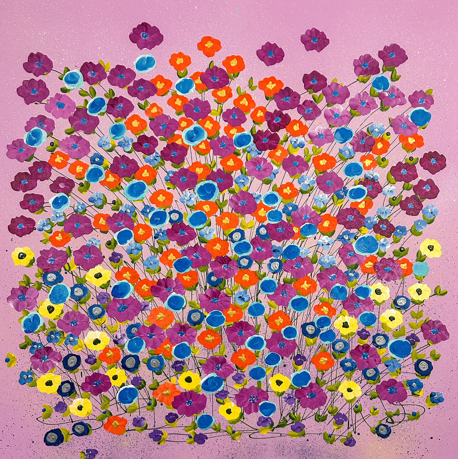 Color Me Fun Dorothea Sandra Original painting for sale