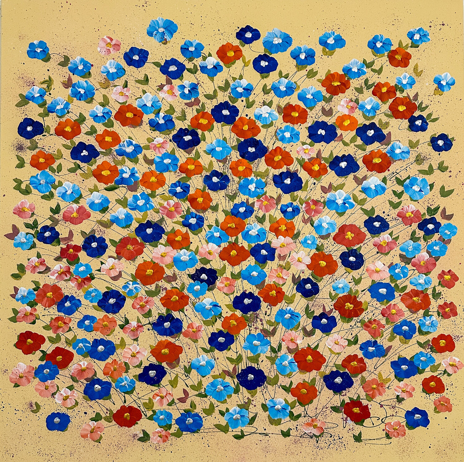 Cheerful Mornings Dorothea Sandra Original painting for sale