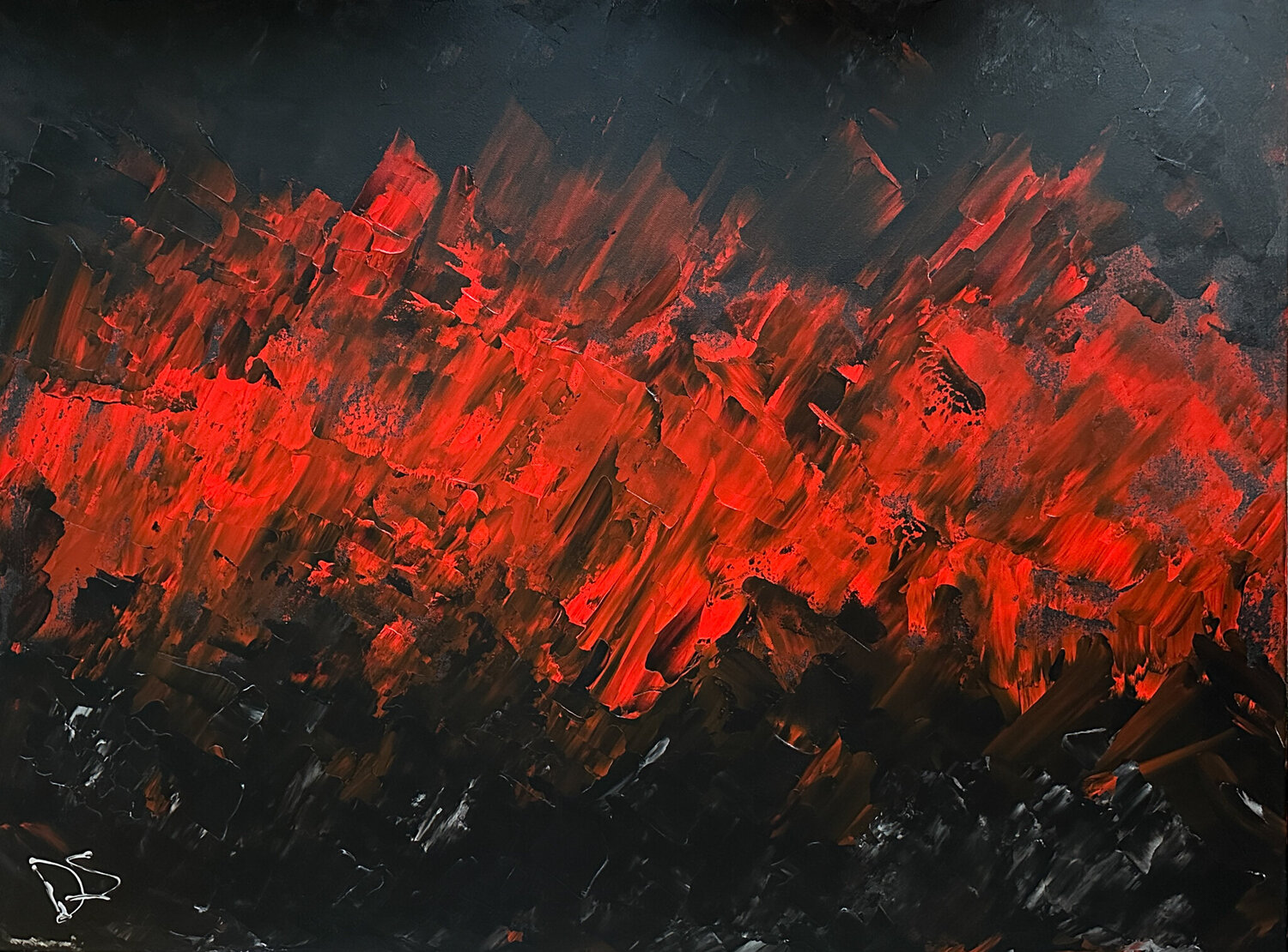 Middle Class Anger Dorothea Sandra Original painting for sale