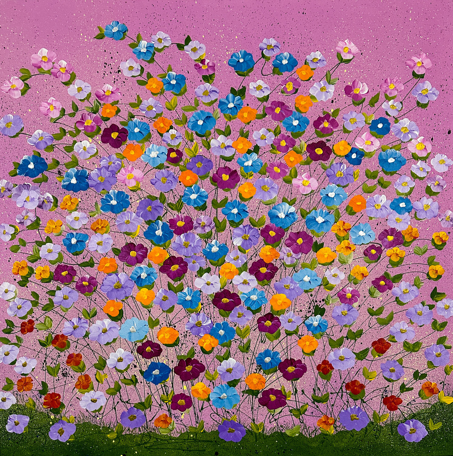 Peace And Kindness Dorothea Sandra Original painting for sale