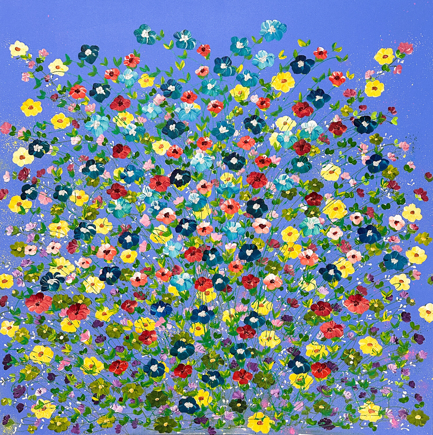 Happiness In Troubled Times Dorothea Sandra Original painting for sale