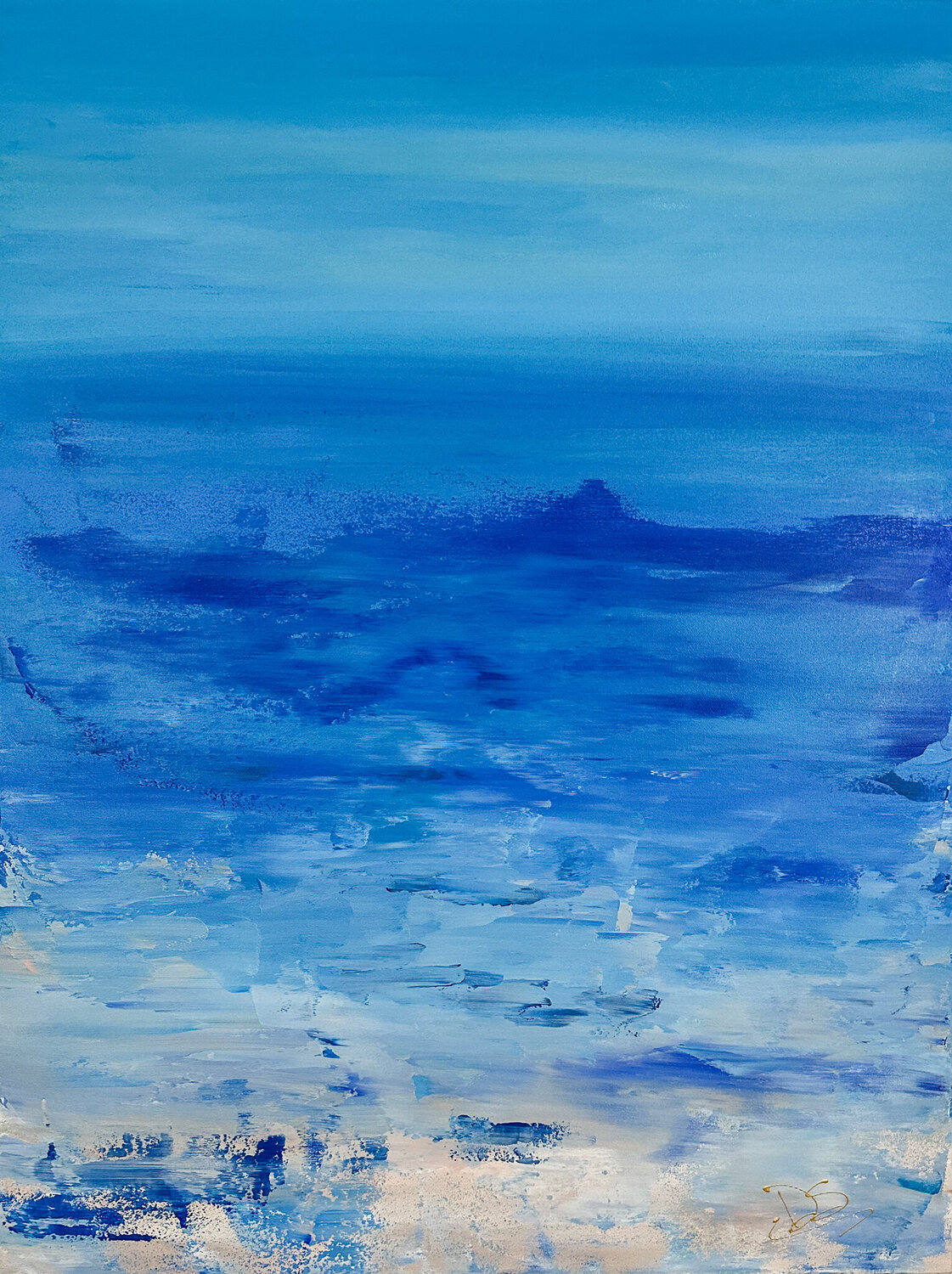 Beach Time Pleasures Dorothea Sandra Original painting for sale