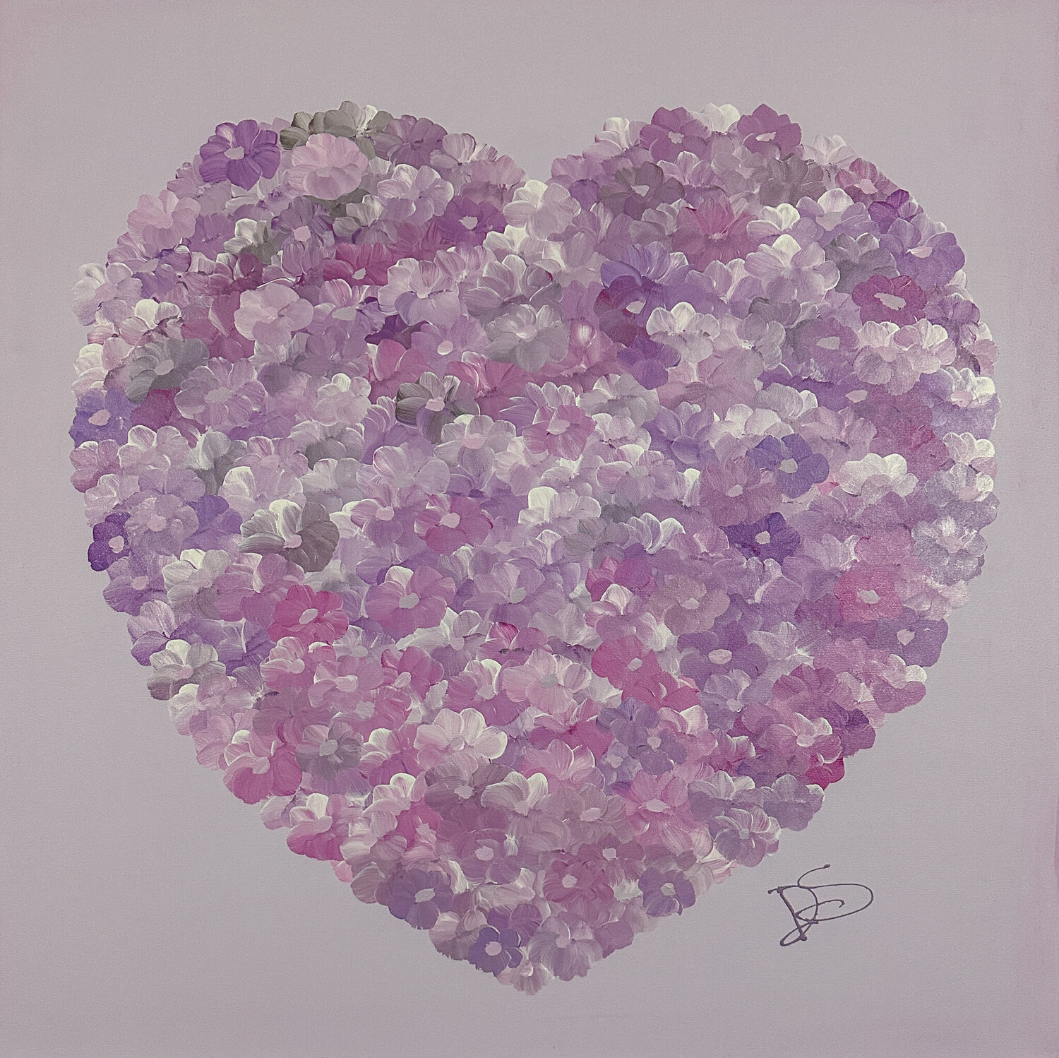 Symphonies of Love Number 18 Dorothea Sandra Original painting for sale