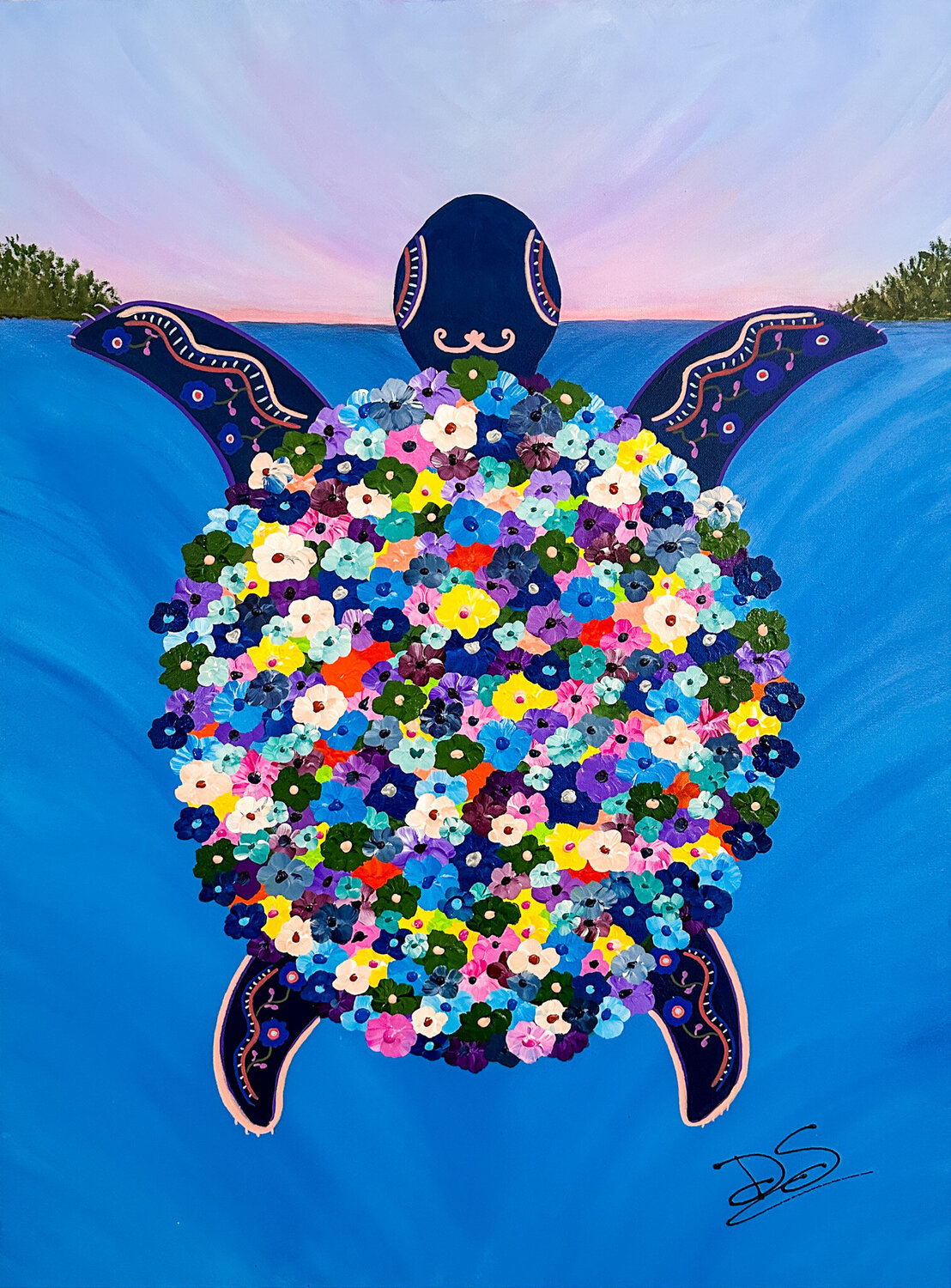 Modern Metis Art Dorothea Sandra Original painting for sale