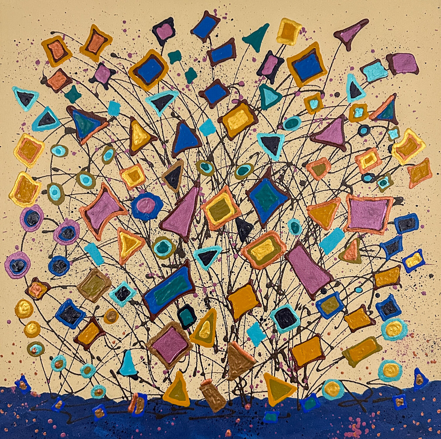 Together In Our Humanity Dorothea Sandra Originalgemälde zu verkaufen