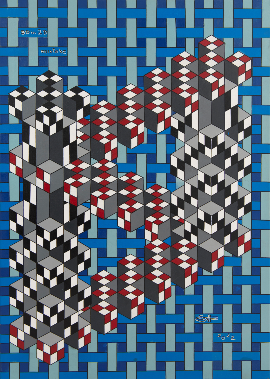 MISTAKE Paja van Kosmaj Original painting for sale