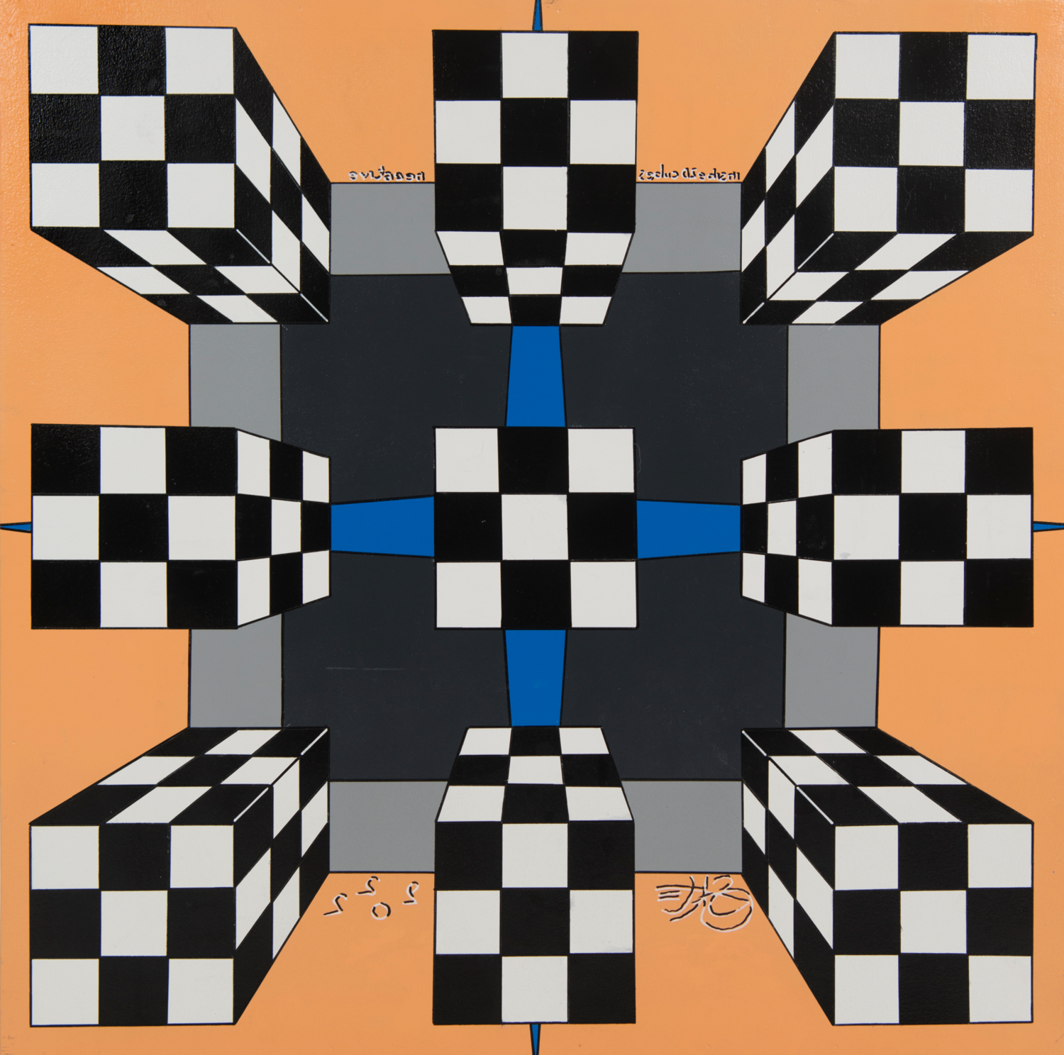NEGATIVE Paja van Kosmaj Original painting for sale