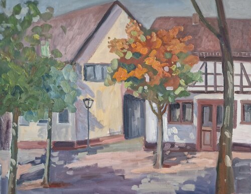 Sketch on the plein air "Sunny day" by Olena Kolotova, Painting for Sale on Select