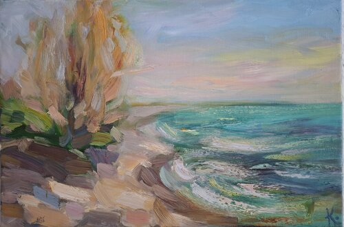 Sea Breeze by Olena Kolotova, Painting for Sale on Select