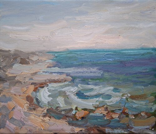 Breath of the Sea by Olena Kolotova, Painting for Sale on Select