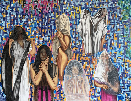 Hidden Beauty by Huseyin Ak, Painting for Sale on Select
