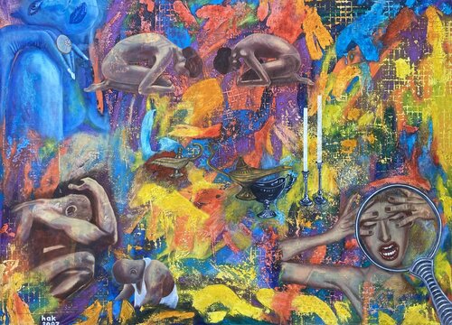 Forgive Me by Huseyin Ak, Painting for Sale on Select