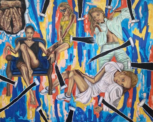 Relax by Huseyin Ak, Painting for Sale on Select
