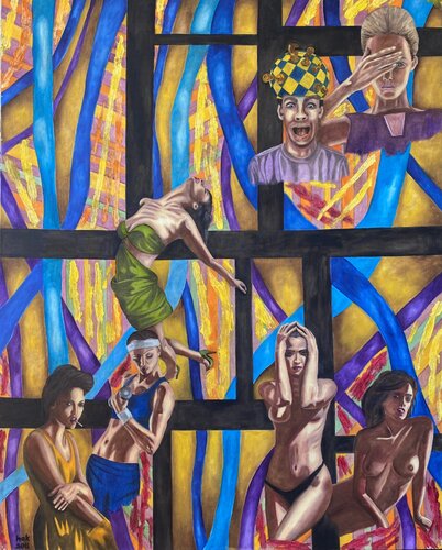 Cruel Intentions by Huseyin Ak, Painting for Sale on Select
