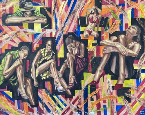 Dreamer by Huseyin Ak, Painting for Sale on Select