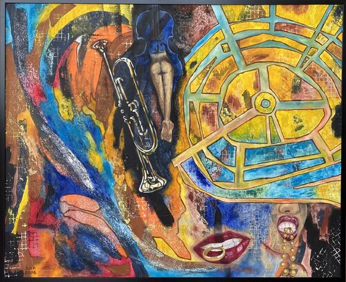 Musical by Huseyin Ak, Painting for Sale on Select