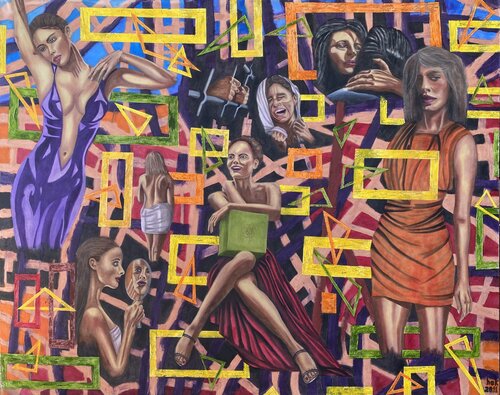 Therapy by Huseyin Ak, Painting for Sale on Select