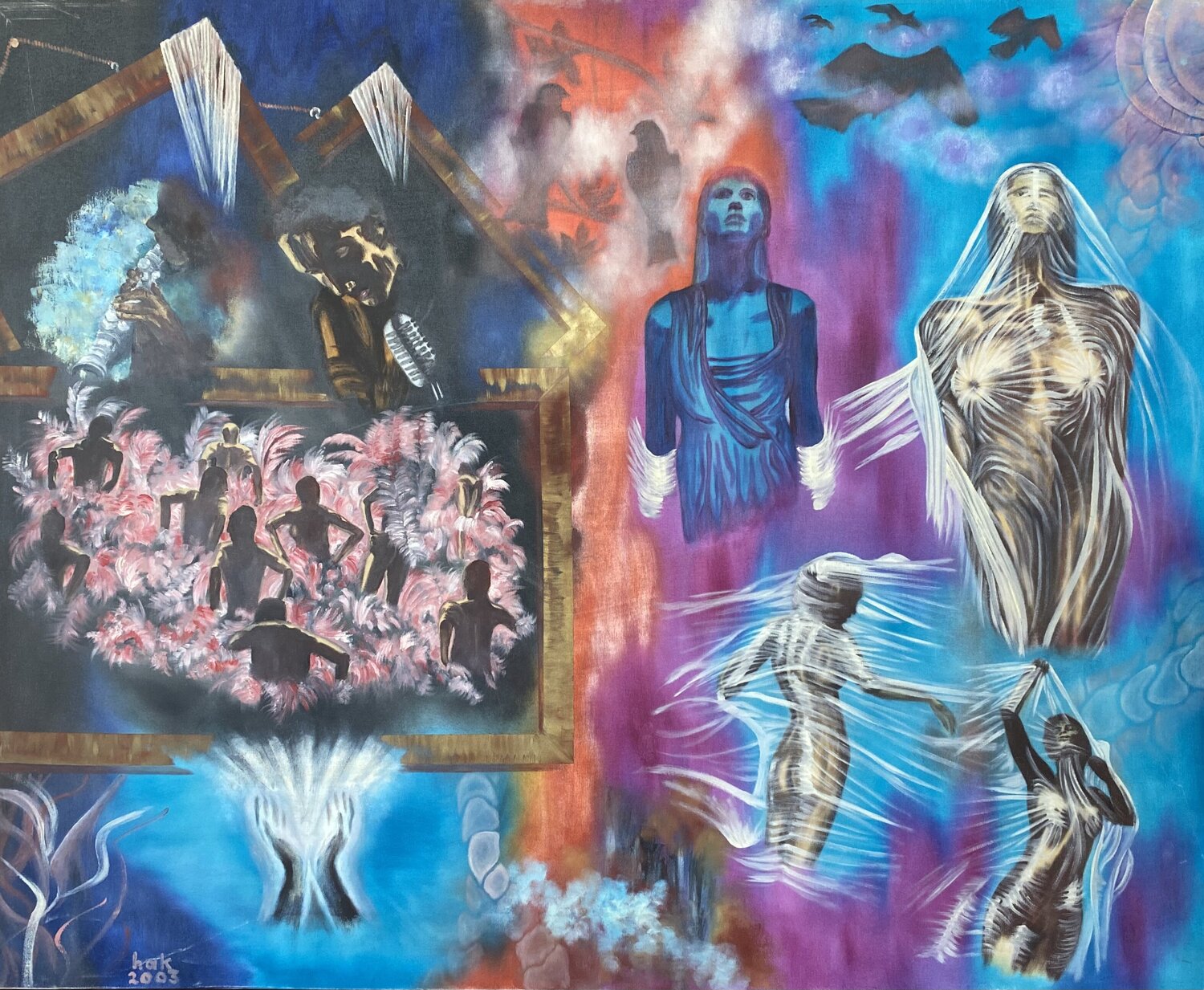 Ghost Huseyin Ak Original painting for sale