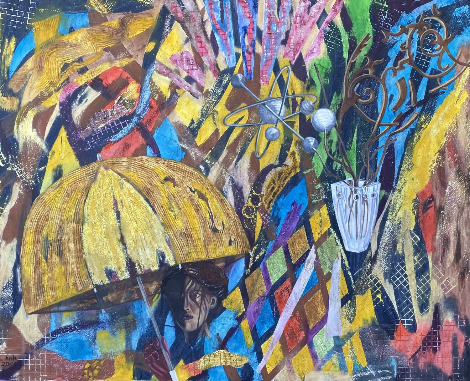 Quantum Huseyin Ak Original painting for sale