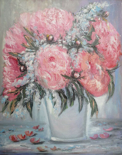 Bouquet estivo by Maria Galan, Painting for Sale on Select