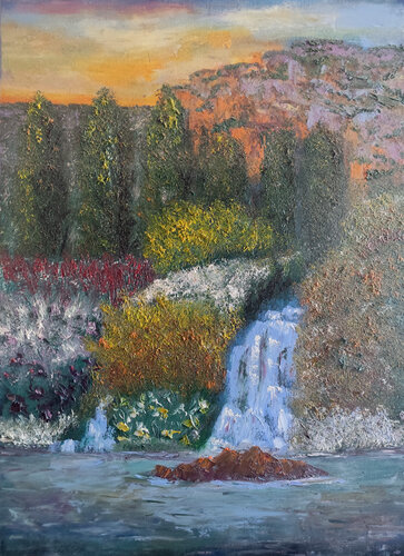 Madre Natura by Maria Galan, Painting for Sale on Select