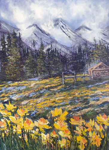 Euforia di primavera by Maria Galan, Painting for Sale on Select