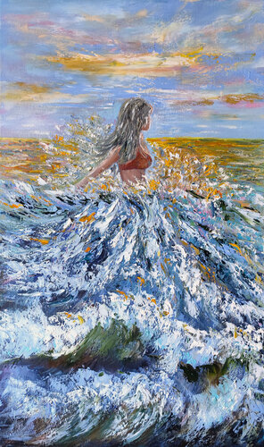 Giulia by Maria Galan, Painting for Sale on Select