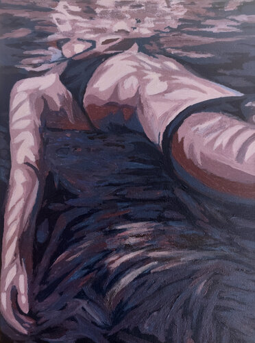 Sospesa by Maria Galan, Painting for Sale on Select