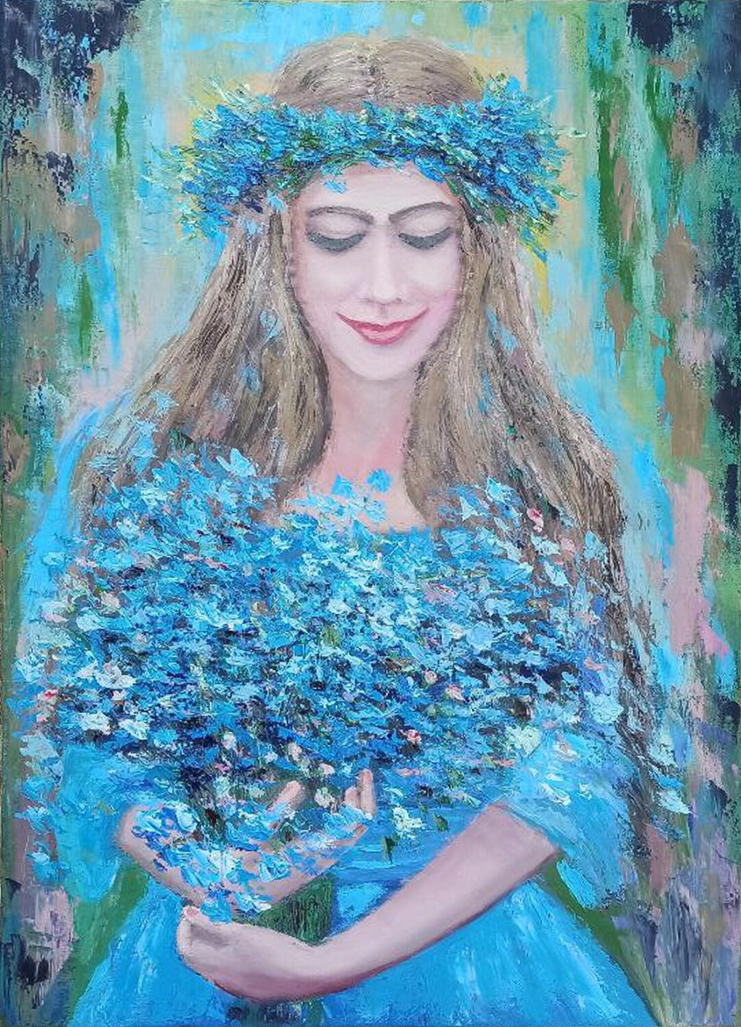 Celeste Maria Galan Original painting for sale