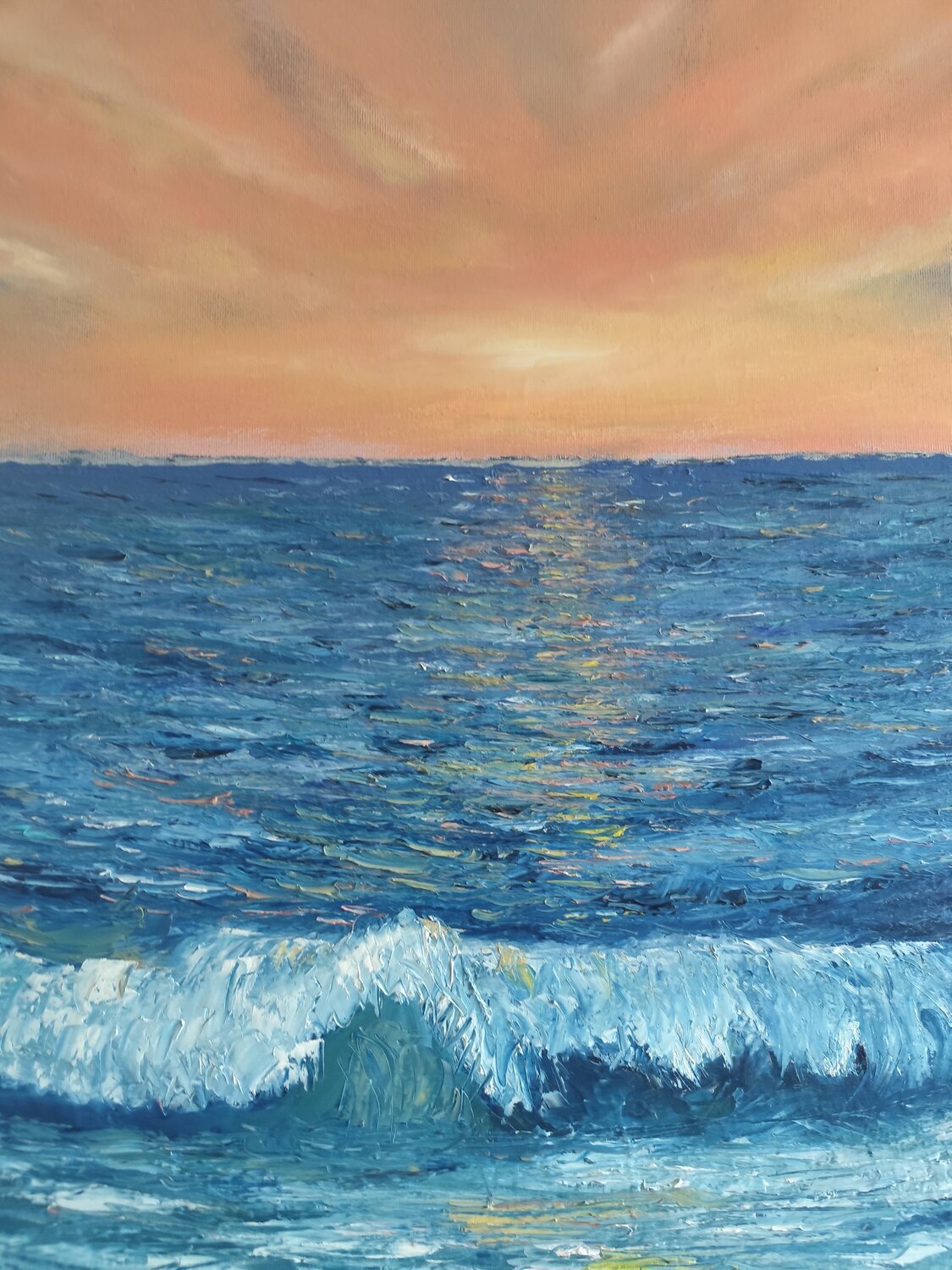 Tramonto Maria Galan Original painting for sale