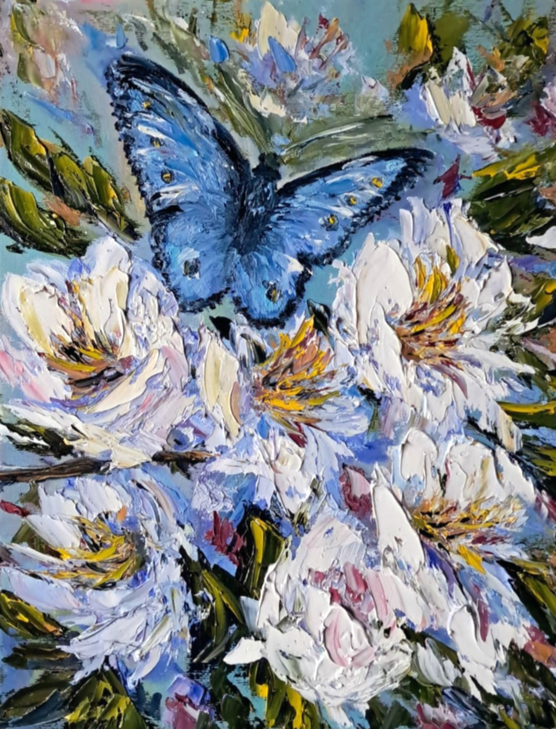 Disposizione di primavera Maria Galan Original painting for sale