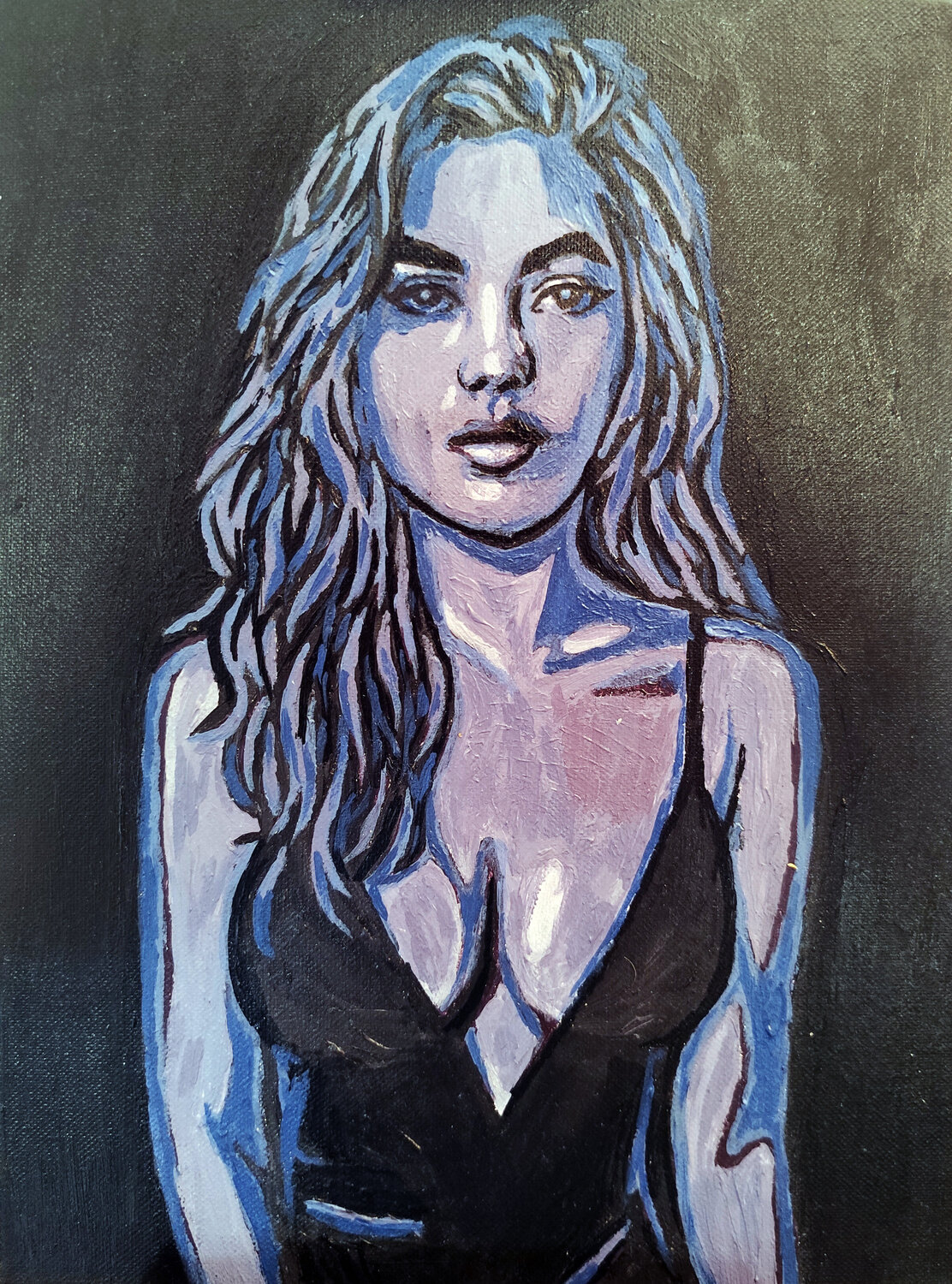 Luce nell’Ombra Maria Galan Original painting for sale