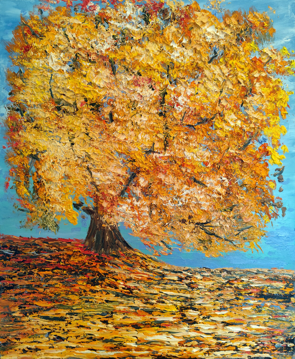 Luce d'autunno Maria Galan Original painting for sale