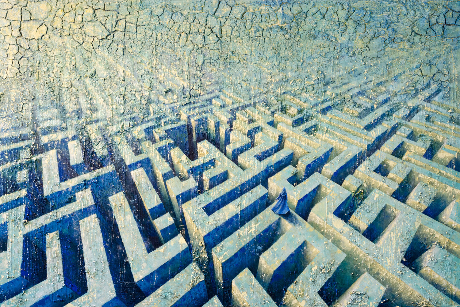 La scelta (Tra le possibilità) Jacopo Berlendis Original painting for sale