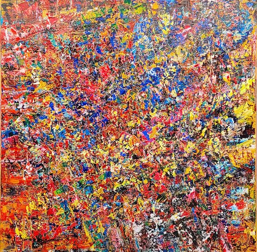 cheerful by Klaus Angeli, Painting for Sale on Select
