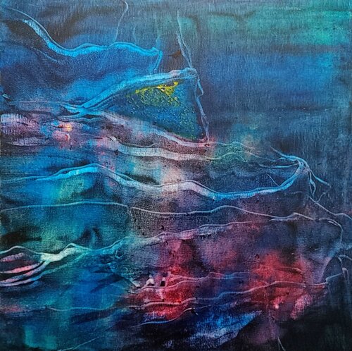 climbing by Klaus Angeli, Painting for Sale on Select