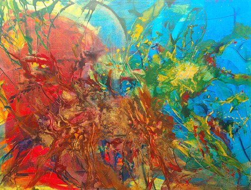 jungle by Klaus Angeli, Painting for Sale on Select