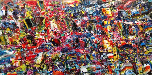 patchwork by Klaus Angeli, Painting for Sale on Select