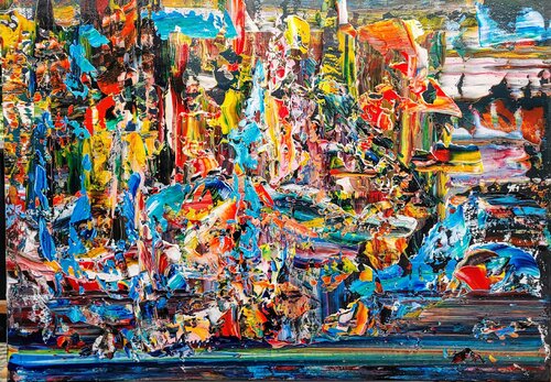 symphony by Klaus Angeli, Painting for Sale on Select