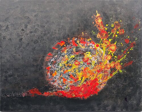 genisis by Klaus Angeli, Painting for Sale on Select