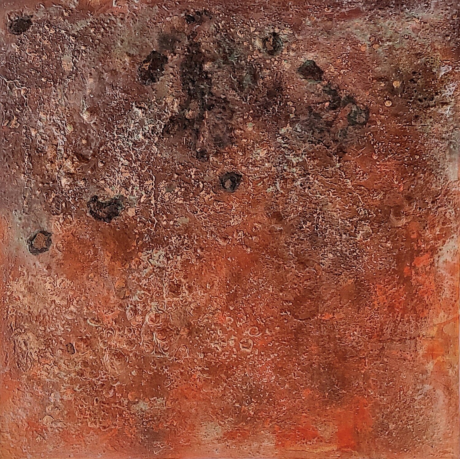rusted Klaus Angeli Original painting for sale