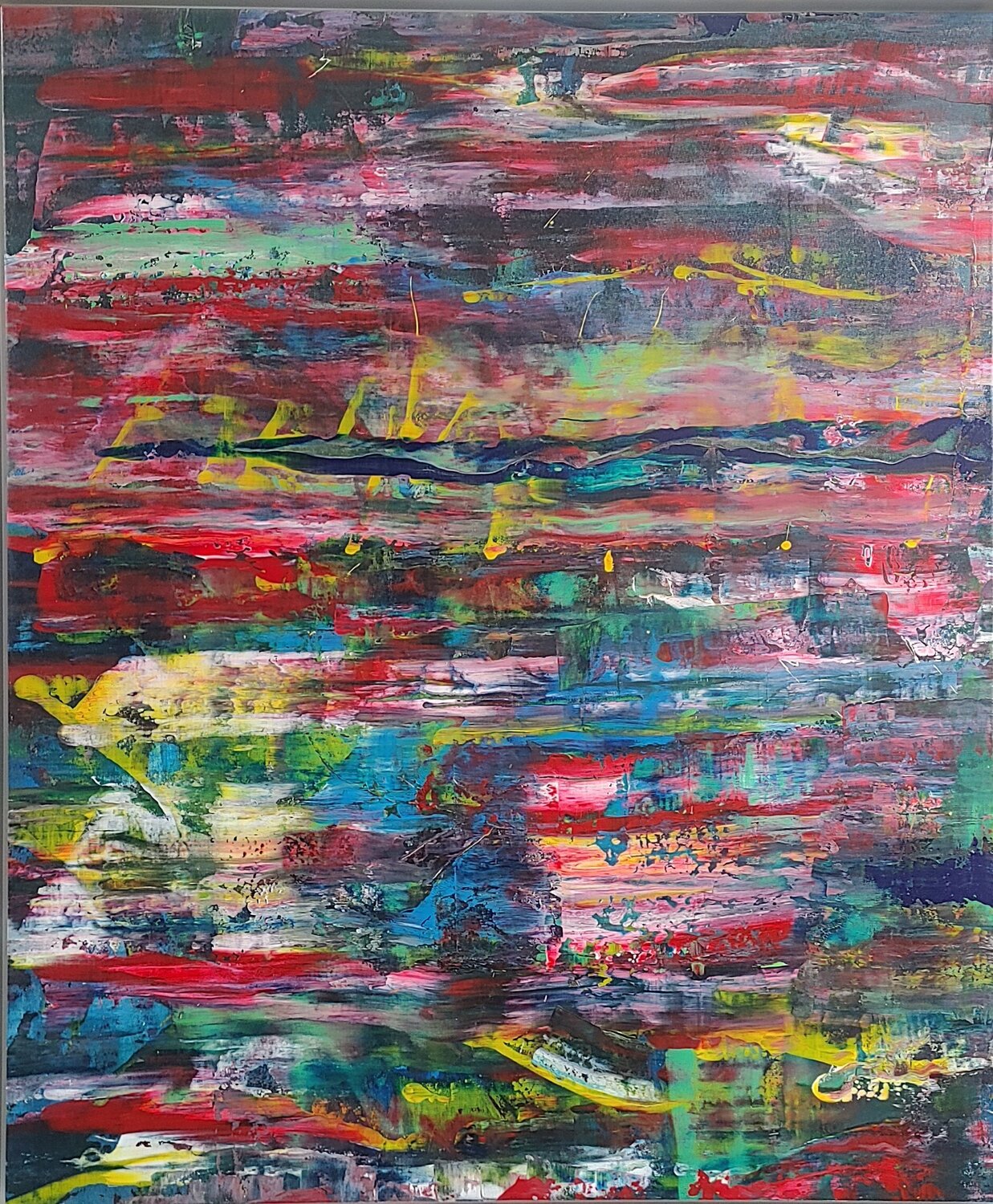 wordl of fantasy Klaus Angeli Original painting for sale