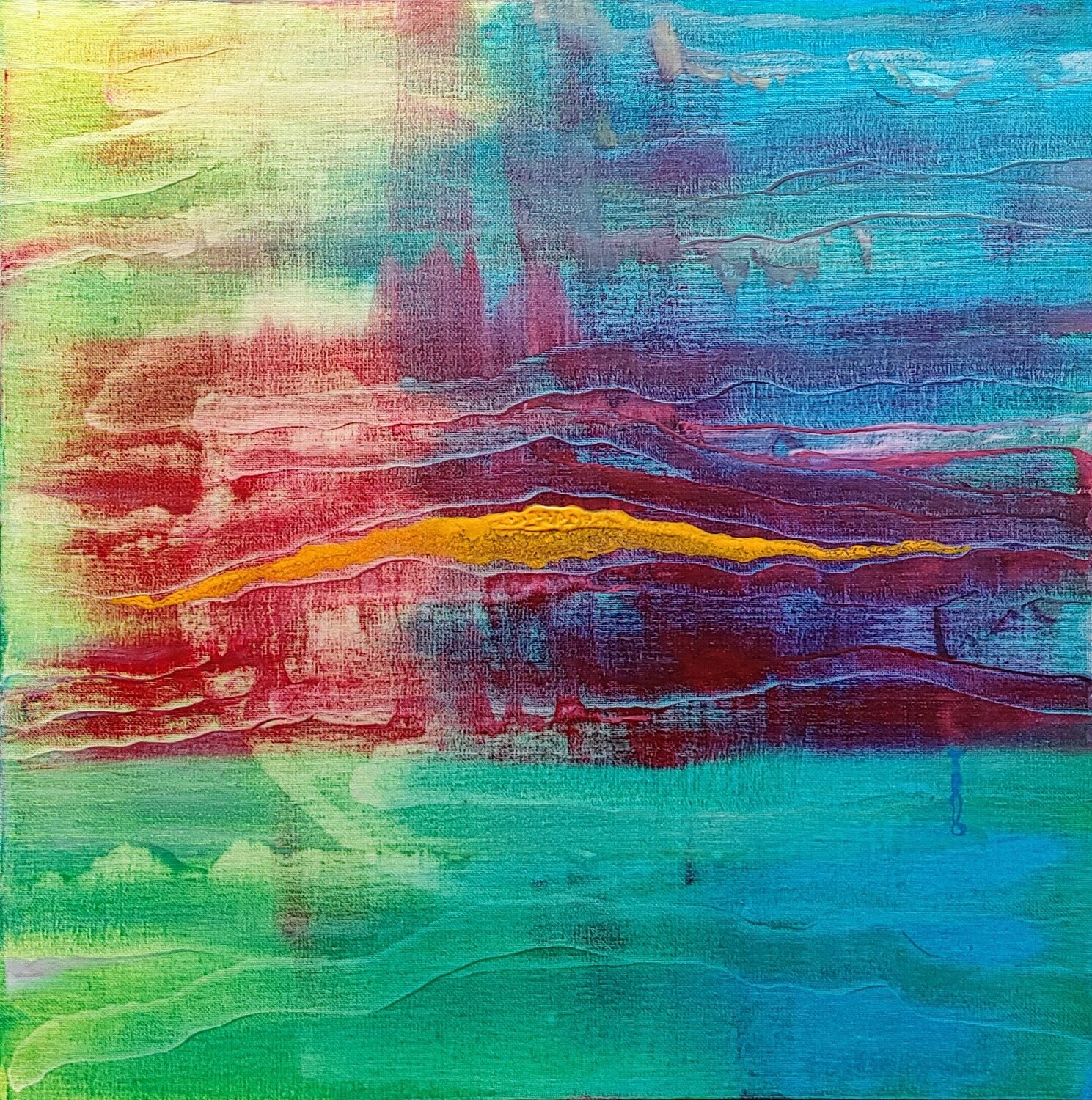 parallel Klaus Angeli Original painting for sale