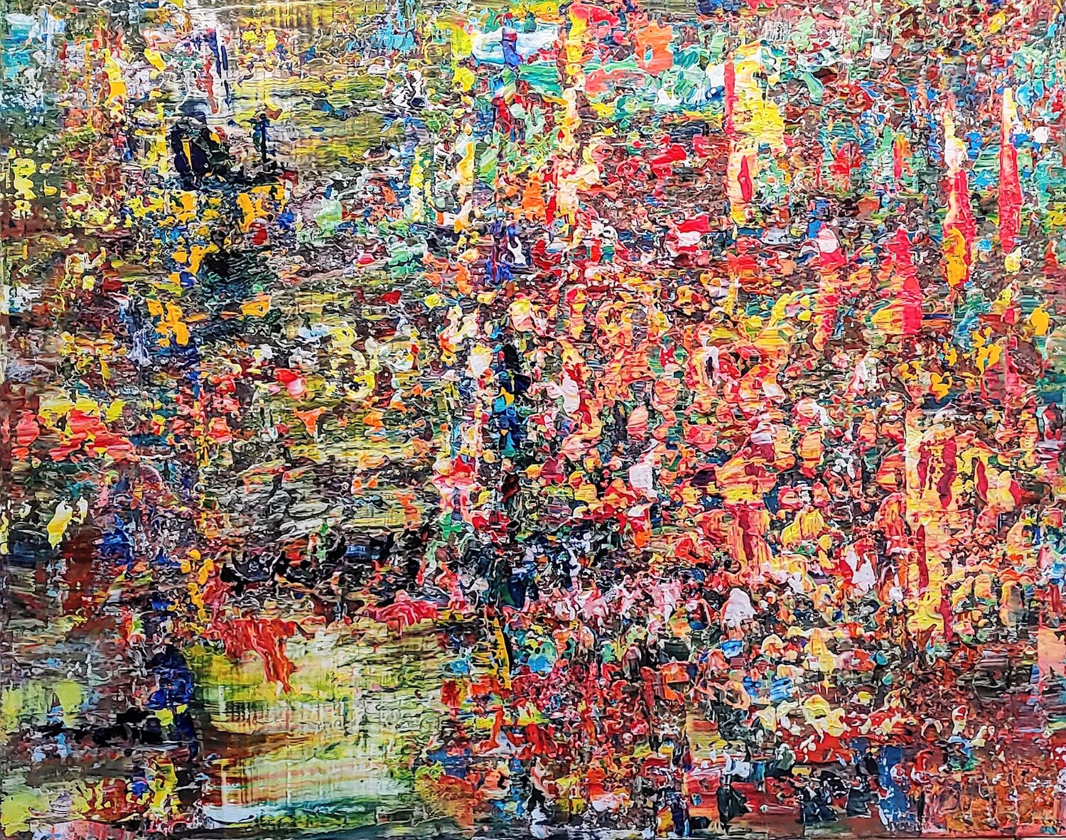 dreaming Klaus Angeli Original painting for sale