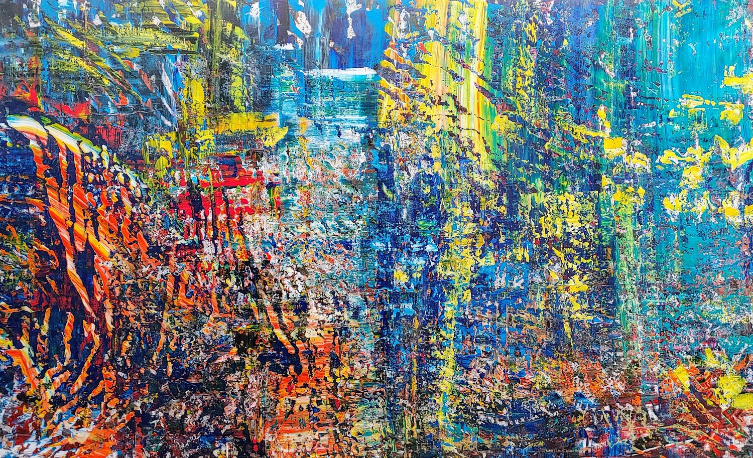 spread Klaus Angeli Original painting for sale